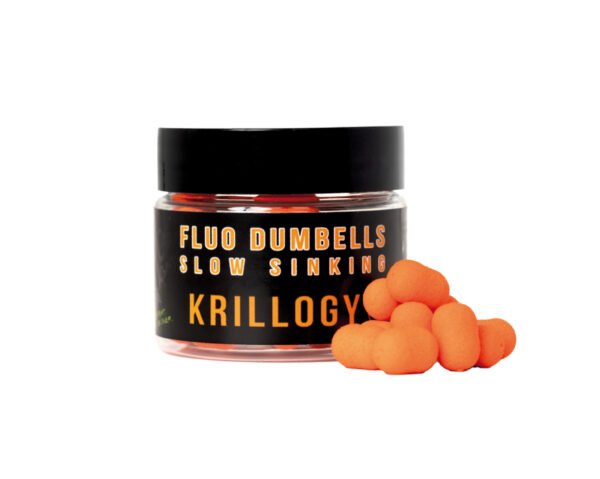 Over Carp Baits Fluo Dumbells Slow Sinking 7x11mm Krillogy