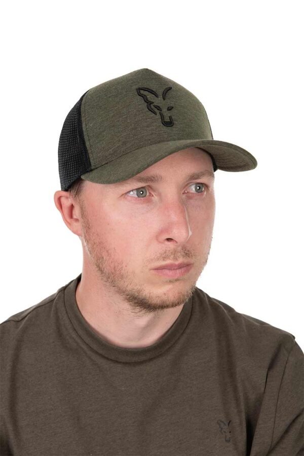 1004 Fox Collection Trucker Cap - Green/Black