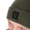 1011 Fox Collection Bobble Hat - Green/Black