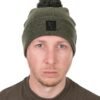1014 Fox Collection Bobble Hat - Green/Black