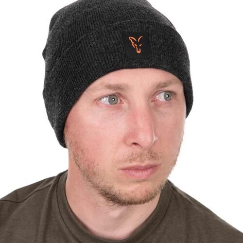 1021 Fox Collection Beanie - Black/Orange