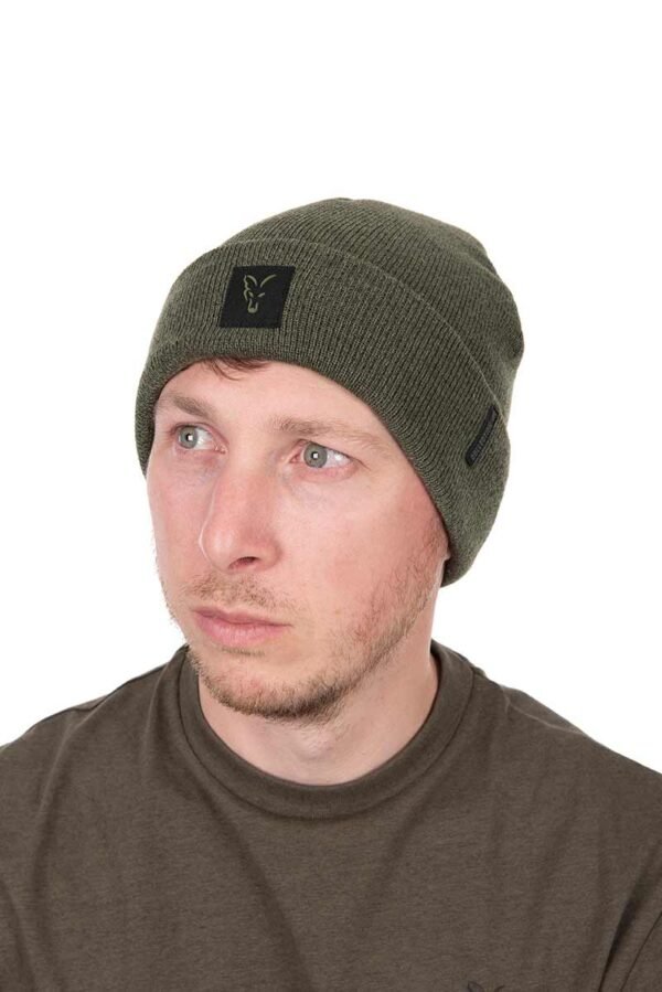 1027 Fox Collection Beanie - Green/Black
