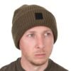 1052 Fox Olive Merino Blend Beanie Hat