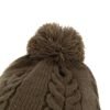 Fox Khaki Knitted Bobble Hat