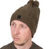 Fox Khaki Knitted Bobble Hat