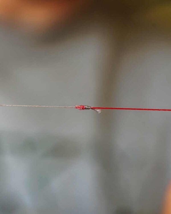 Spomb Tapered Braided Leaders Red & Black