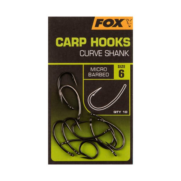 179 Fox Curve Shank Carp Hooks