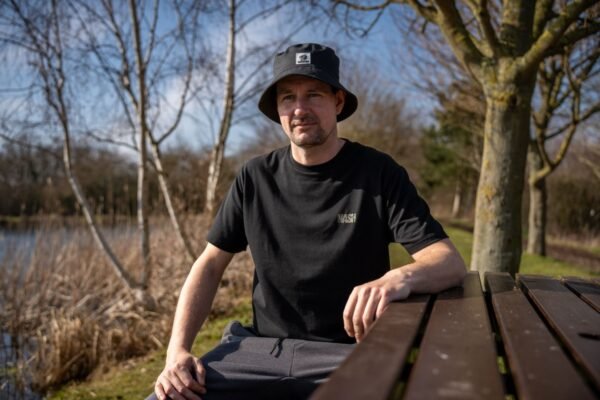 1825 Nash Make It Happen Carp Logo T Shirt Black