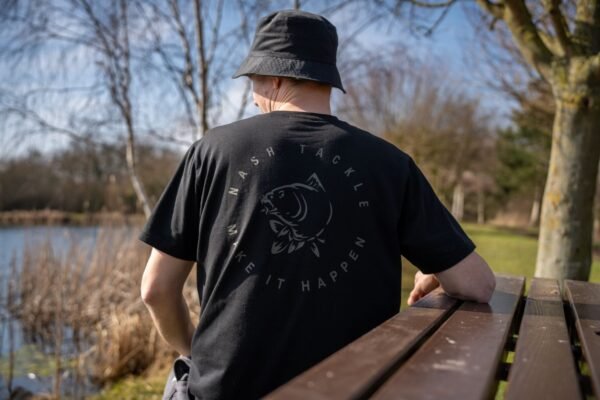 1826 Nash Make It Happen Carp Logo T Shirt Black