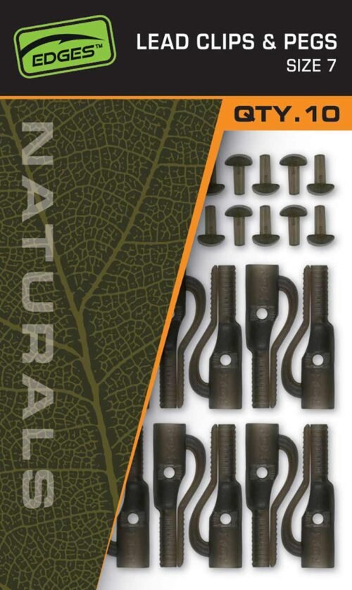 368 Fox EDGES™ Naturals Lead Clips & Pegs - Size 7