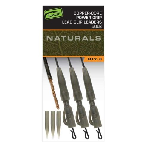 464 Fox EDGES™ Naturals Copper Core Lead Clip Leaders