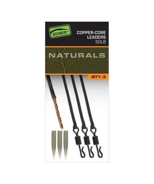 466 Fox EDGES™ Naturals Copper Core Leaders