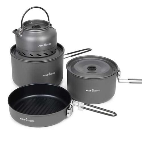 965 Fox Cookware 4 Piece Deluxe Cook Set