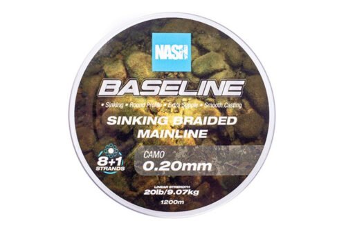 2600 Nash Baseline Sinking Braid Camo 1200 m