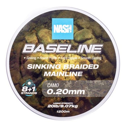 2600 Nash Baseline Sinking Braid Camo 1200 m