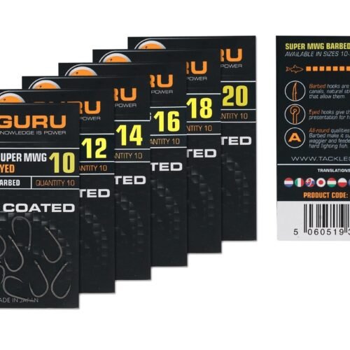 3134 Guru Super MWG Hook (Barbed/Eyed)