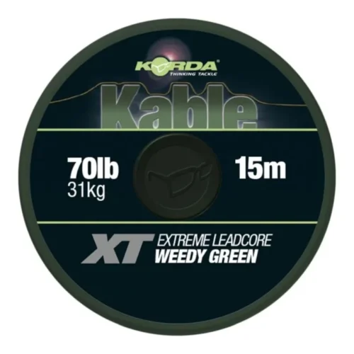 3193 Korda Kable XT Extreme Leadcore 70lb 15m Green