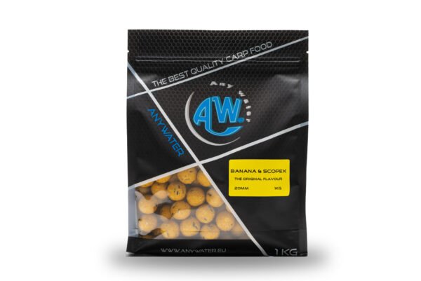 Any Water Top Boilies Banana & Scopex 1 kg