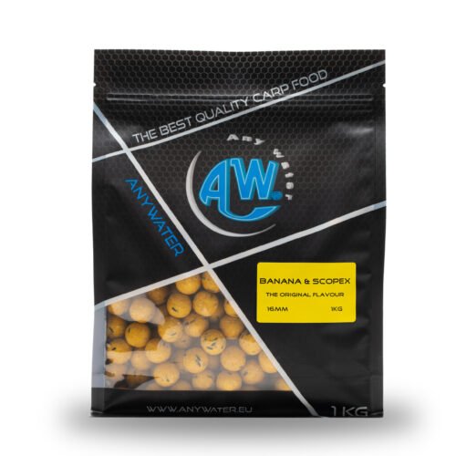 3222 Any Water Top Boilies Banana & Scopex 1 kg