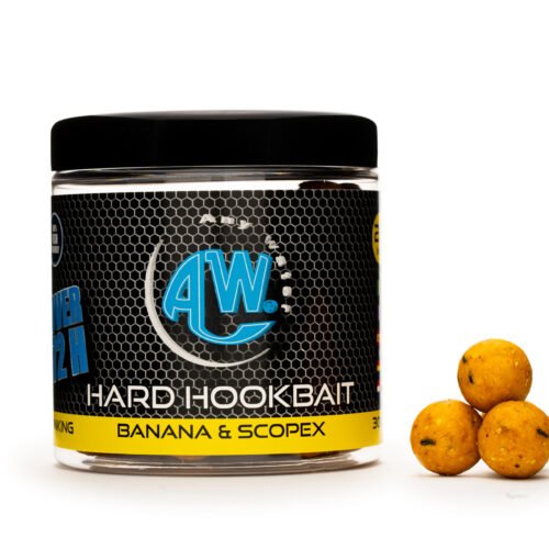 Any Water Hard Hookbait Boilies Banana & Scopex 300 g