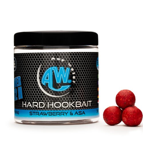 3274 Any Water Hard Hookbait Boilies Strawberry & Asafoetida 300 g