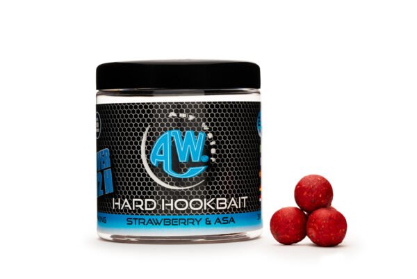 Any Water Hard Hookbait Boilies Strawberry & Asafoetida 300 g