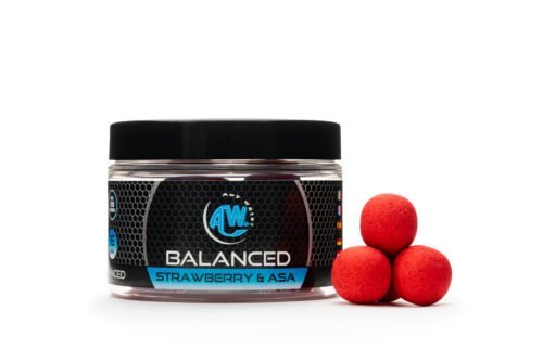 3298 Any Water Balanced Boilies Strawberry & Asafoetida