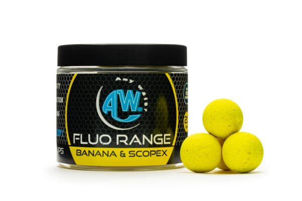Any Water Fluo Pop-Ups Boilies Banana & Scopex
