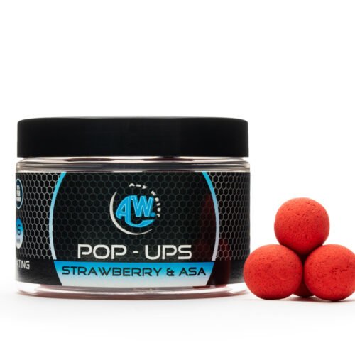 3324 Any Water Pop-Ups Boilies Strawberry & Asafoetida
