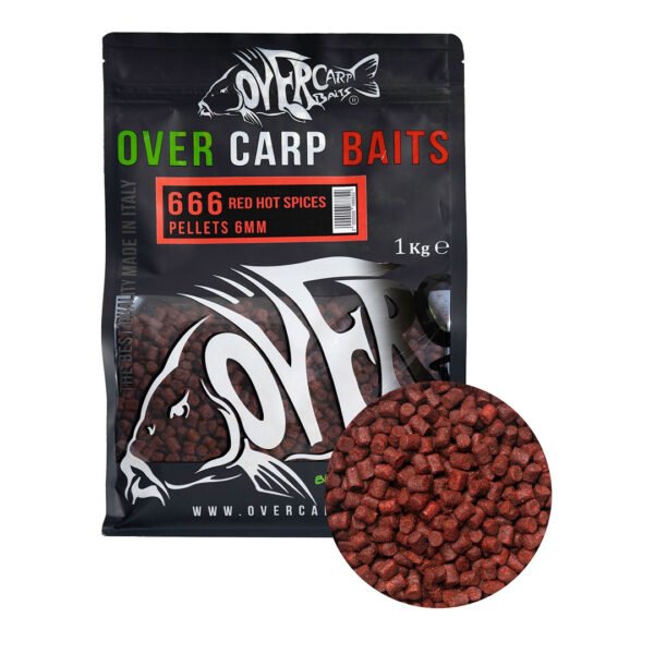 Over Carp Baits Pellets 6mm 1 Kg