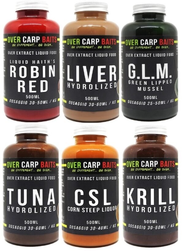 3459 Over Carp Baits Over Extract Liquid Food 500 ml