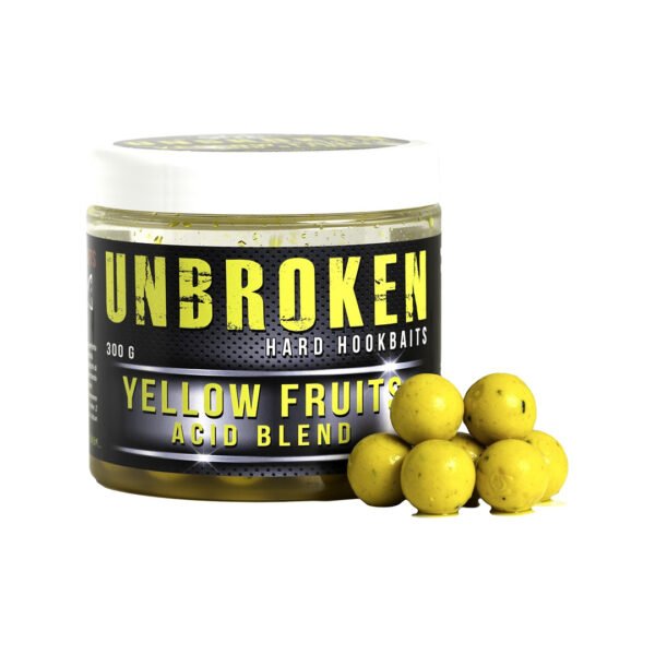 3465 Over Carp Baits Unbroken Hard Hookbaits Yellow Fruit 300 g