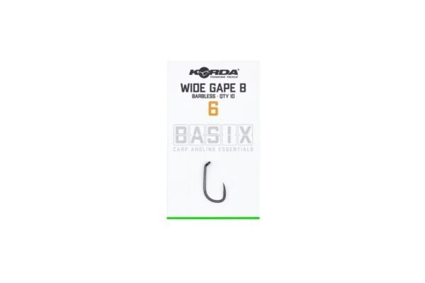 Korda Basix Wide Gape Barbless