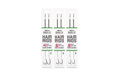 3763 Korda Basix Hair Rigs Wide Gape