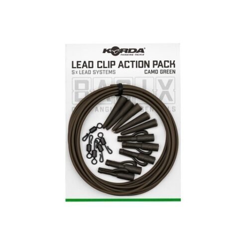3774 Korda Basix Lead Clip Action Pack