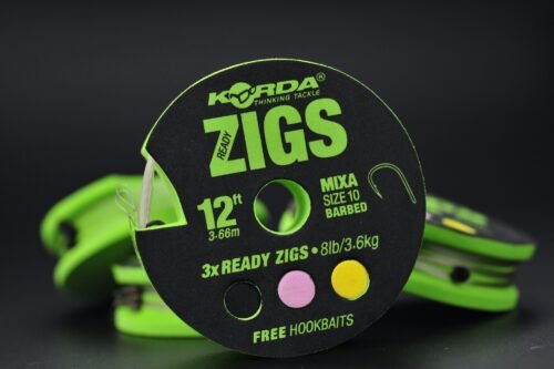 3911 Korda Ready Zigs 12' (360 cm) Size 10