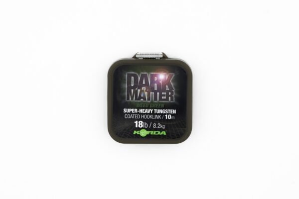 Korda Dark Matter Tungsten Coated Braid Green 25 lb 10m