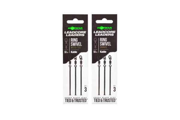 Korda Kable Leadcore Leader Ring Swivel 50 cm