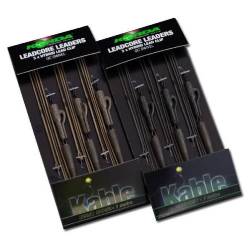 4703 Korda Leadcore Leader Hybrid Lead Clip QC Swivel
