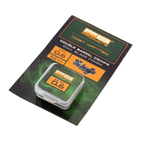 PB Products Double Barrel Crimps Dull Black