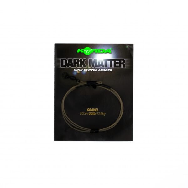 Korda Dark Matter Leader 50 cm Ring Swivel