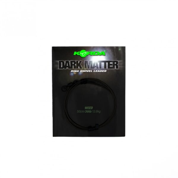 Korda Dark Matter Leader 50 cm Ring Swivel