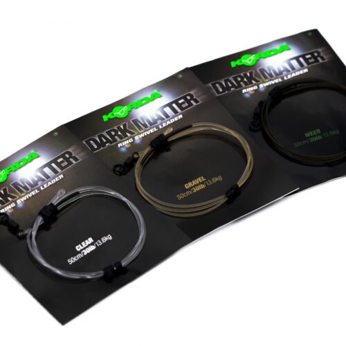 Korda Dark Matter Leader 50 cm Ring Swivel