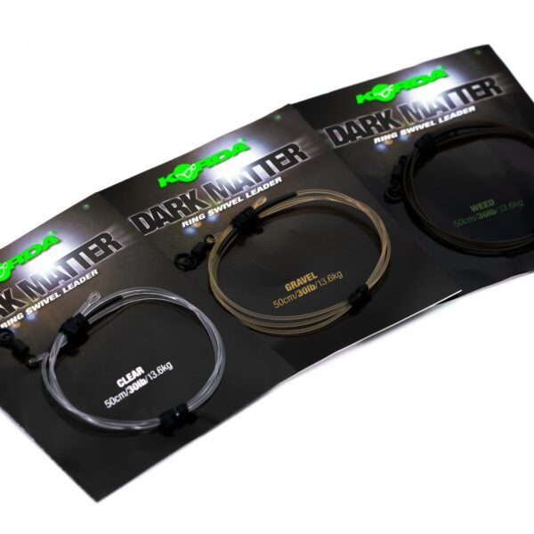 Korda Dark Matter Leader 50 cm Ring Swivel