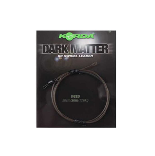 5203 Korda Dark Matter Leader 50 cm QC Swivel