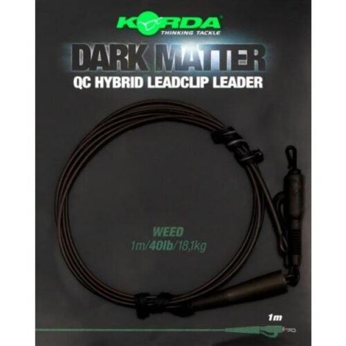Korda Dark Matter Leader 50 cm QC Hybrid Clip