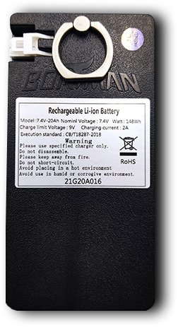 5355 Boatman Actor Bait Boat Batteria 7,4 V 10 Ah