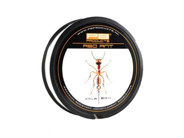 PB Products Red Ant Leader 35lb 80m