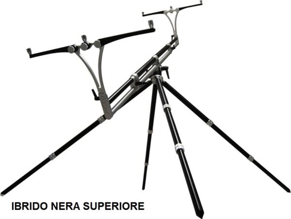 Meccanica Vadese Rod Pod Nick 95 Evolution ibrido nero superiore