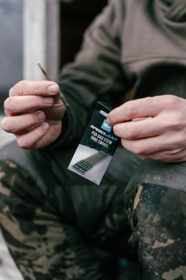 Nash Speedload PVA Bag Stem Ring Swivel